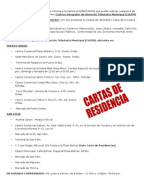 CONSEJO COMUNAL FORMATO DE CARTA DE RESIDENCIA