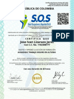 Certificado Ind3834