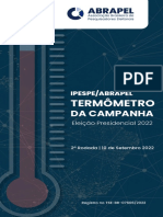 Relatório Termômetro Da Campanha - Ipespe-Abrapel - Rodada 02 - 10 Set 2022