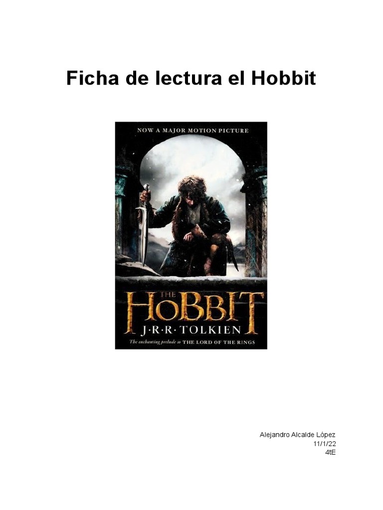 El Hobbit | PDF | Bilbo Baggins | El Hobbit, image size:768x1024
