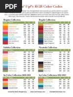 Download RGB Color Codes SU 2011-12 by Marie Legrow Shaughnessy SN59335576 doc pdf