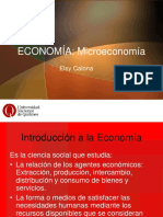 Sesión 1 - Introducción A La Economía - F. Cala