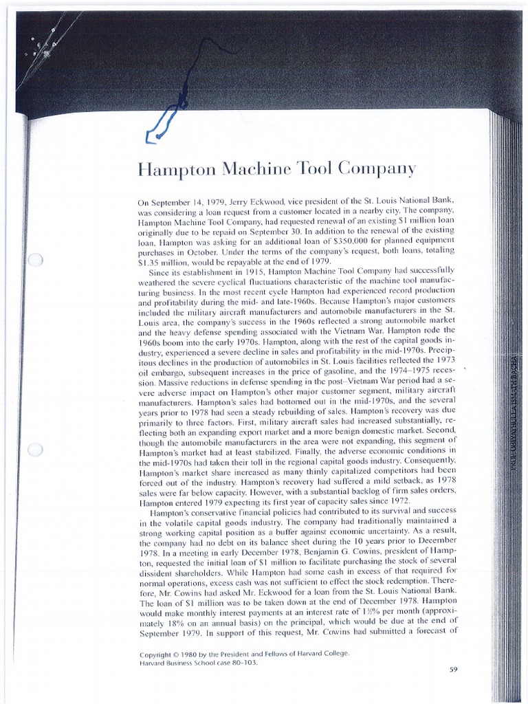 Hampton Machine Tools PDF