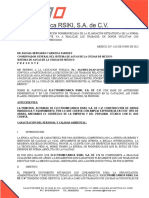 DESCRIPCION PORMENORIZDA No SACMEX-DGAP-LP-022-2022