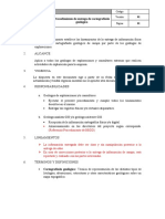 Procedimiento de Entrega de Cartografiado Geológico - OBS