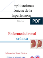 Complicaciones Cronicas de La Hipertension Arterial