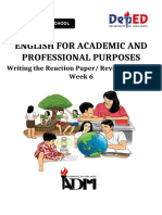 English For Academic and Professional Purposes Module 6