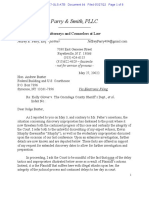Letter To Judge Dancks (Doc 74) Re: Sidney Manes V DA Fitzpatrick, Dr. Erik Mitchell
