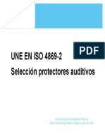 Une en Iso 4869 2 Seleccion Protectores Auditivos