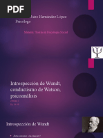 1 Introspeccion Conductismo Psicoanalisis