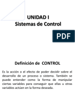 Definiciones - Sistemas de Control