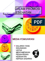 Media Dalam Promosi Kesehatan