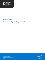 Vostro 14 3400 Laptop - Owners Manual2 - Es MX