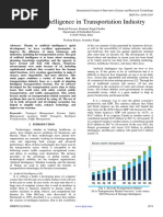 Artificial Intelligence in Transportation Industry