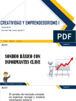 Ppt. Clase No. 13. SONDEO BASICO CON INFORMANTES CLAVES