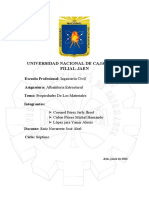 Informe - Propiedades de Los Materiales