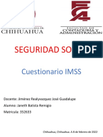 Cuestionario IMSS