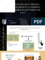 Implementación de Una Base de Datos en La Empresa DARIO GAS