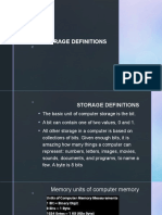 L3-Storage Definitions