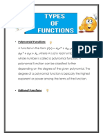 W#1 M#2 Types of Functions