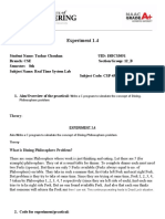 18BCS3051 WorkSheet 1.4