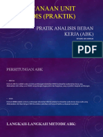 Pratik Analisis Beban Kerja (Abk)