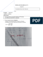 Prueba de Desarrollo N°1 - F. Cálculo 2022 Joel