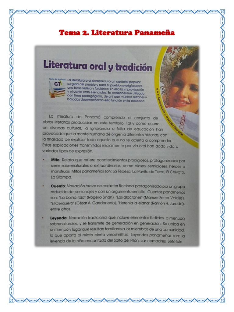 Literatura Panameña PDF