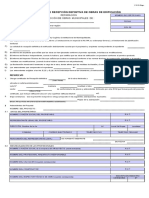 Certificado de Recepcion Definitiva de Obra Menos o Efificacion