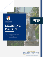 CH401 MODULE 2 - Learning Packet
