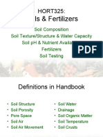 Soils & Fertilizer Lecture