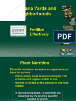 Fertilize Effectively