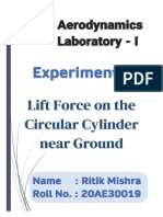 Lift Force on Circular Cylinder