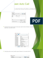 Penggunaan Auto Cad