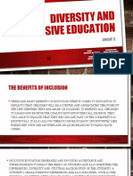 Diversity and Inclusive Education OP2