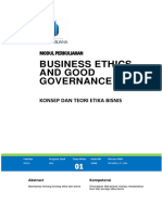 Modul Business Ethic and Good Governance (TM1)
