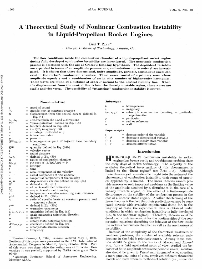 a-theoretical-study-of-nonlinear-combustion-instability-in-liquid