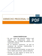 Derecho Procesal Civil Presentacion Unidad I