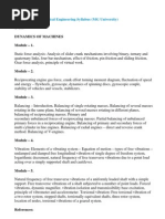 Download 6th Semester Mechanical Engineering Syllabus MG University by Jinu Madhavan SN59340437 doc pdf