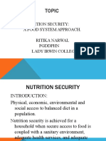 Nutrition Security
