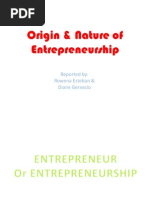 Download Origin  Nature of Entrepreneurship by Shinji SN59340695 doc pdf