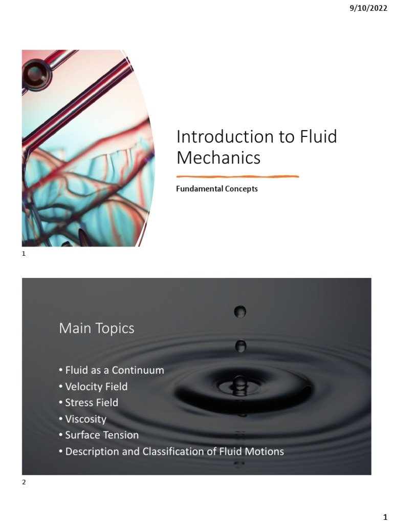 ch02 fundamental concept  PDF  Viscosity  Gases