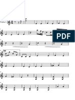 Violin Sheet Music Document
