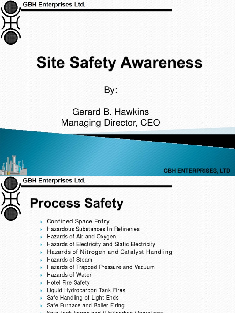 Major Hazards and Safety Considerations in Oil Refineries and