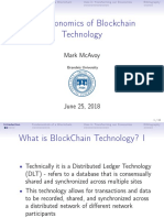 Economics of Blockchain