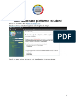 Studenti - Pub.ro Ghid Accesare Platforma Studenti