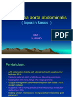 Dr. Supomo Aneurisma Aorta Abdominal Is