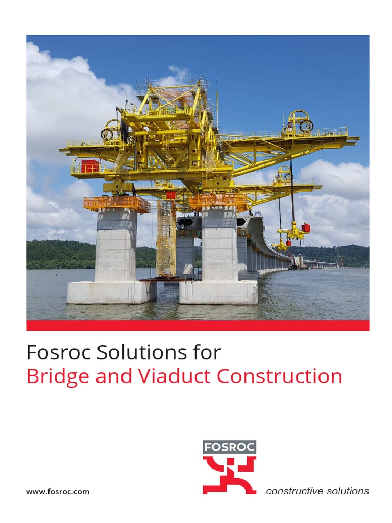 Fosroc Bridge Brochure | PDF | Concrete | Precast Concrete