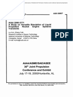 July 17-19, 2000/huntsville, AL: 36 Joint Propulsion Conference and Exhibit