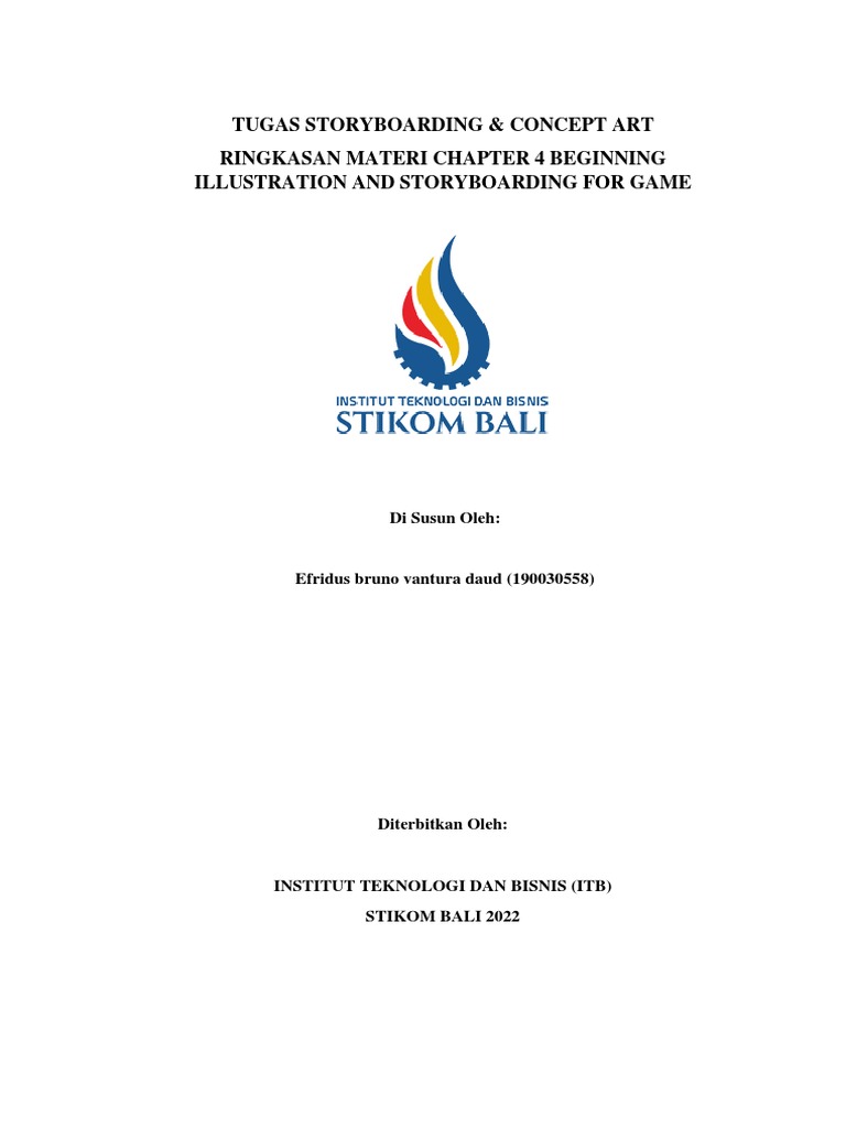 Tugas Storyboarding Pdf Komputer